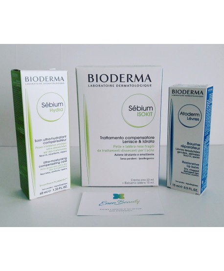BIODERMA SEBIUM ISOKIT Antiacne irritanti 40 ML + 15 ML