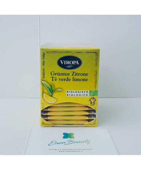 Tè Verde Limone VIROPA 15 bustine Bio
