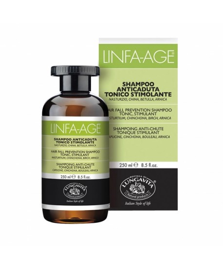 Shampoo Anticaduta Tonico Stimolante Linfa Age Natural Project Bottega di Lunga Vita 250ml
