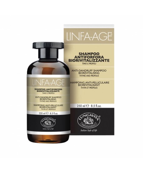 Shampoo Antiforfora Bio Rivitalizzante Linfa Age Natural Project Bottega di Lunga Vita 250ml