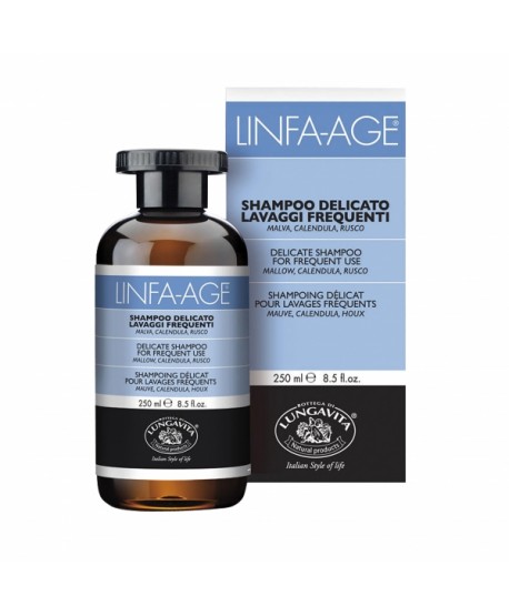 Shampoo Delicato Lavaggi Frequenti Linfa Age Natural Project Bottega di Lunga Vita 250ml