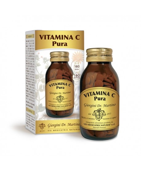 Vitamina C pura 180 Pastiglie Dr. Giorgini