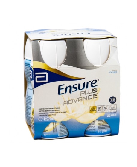 Ensure Plus Advance Vaniglia 4x220ml Abbott